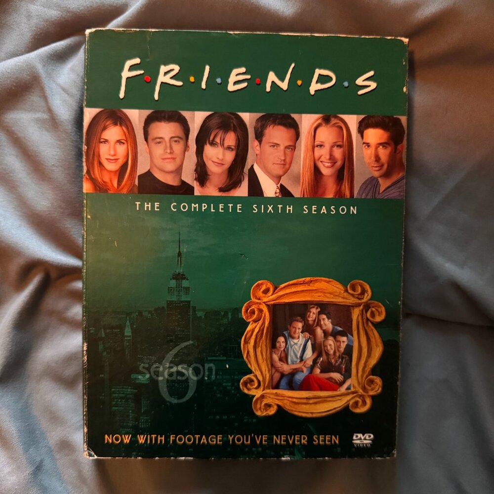 Friends: The Complete Sixth Season [DVD] Disc Tested, Working    See photos for